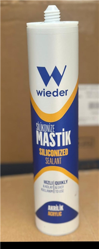 WİEDER SİLİKONİZE MASTİK GRİ 30